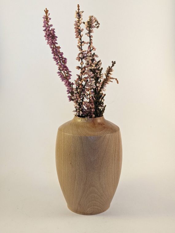Small vase wood unknown